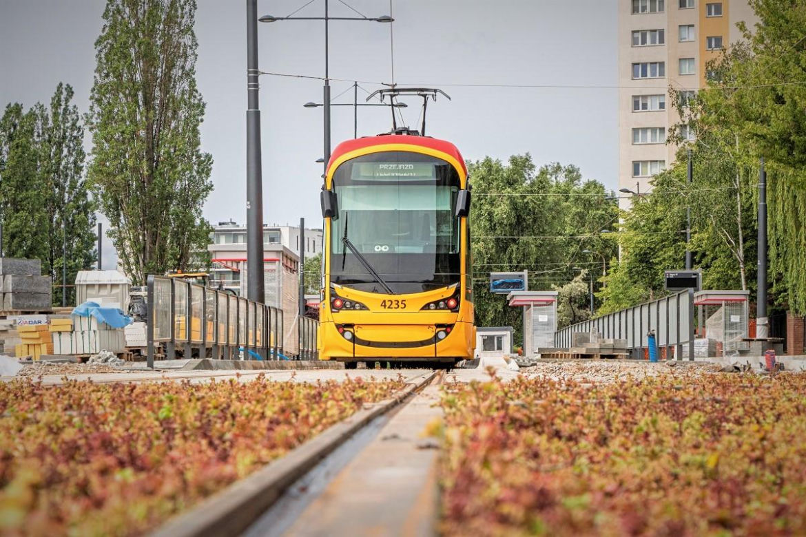 Tramwaj na Stegny. Trwa budowa nowej trasy
