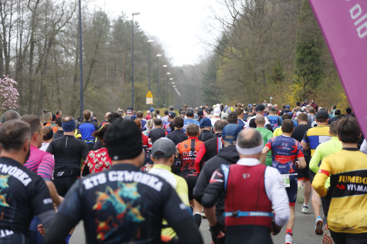 Silesiaman Duathlon Katowice w Dolinie Trzech Stawów. Na starcie stanęło 250 osób