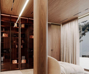 Dom nad jeziorem projektu SAAN Architects