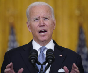 Prezydent USA Biden przedstawia stanowisko w sprawie Afganistanu 
