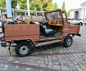 Prototyp terenowego Poloneza w Muzeum Techniki i Komunikacji w Szczecinie