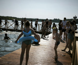 Plaża w Osiecznej lato