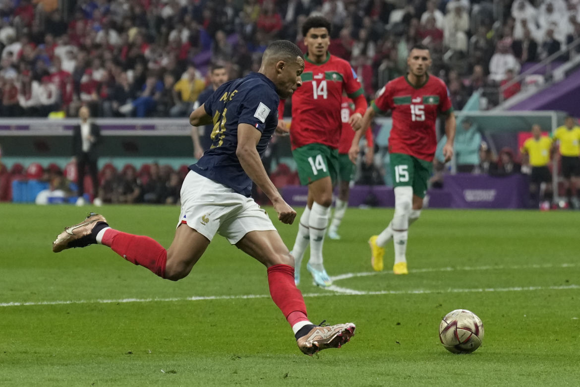 Kylian Mbappe na mundialu