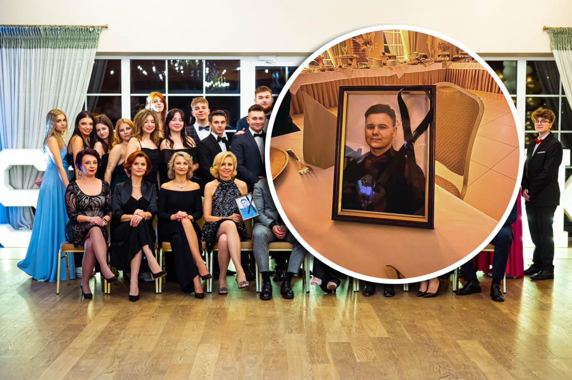 Mateusz nie doczekał studniówki. Piękny gest kolegów z klasy i nauczycieli