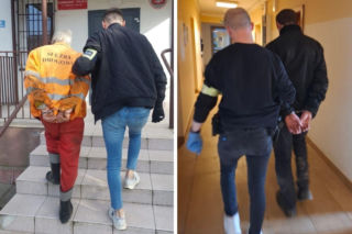 Ruszyli na policjantów z Pruszcza Gdańskiego. Ojciec i syn grozili mundurowym, że ich zabiją