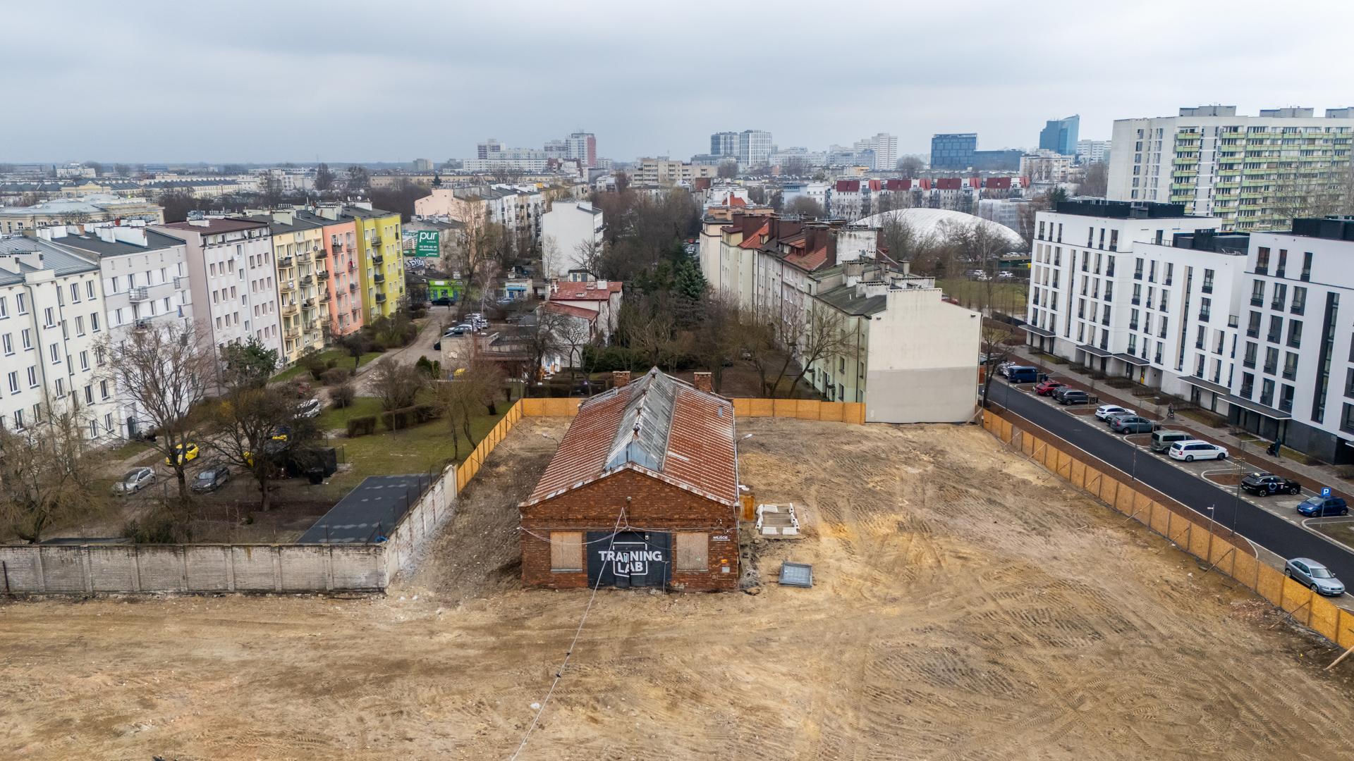 Pozostałości fabryki Perun na Kamionku w Warszawie