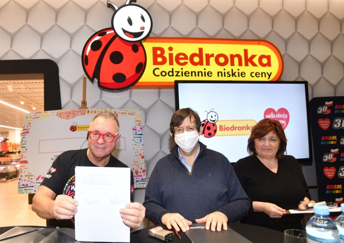  Biedronka i Wielka Orkiestra Świątecznej Pomocy grają razem!