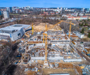 Budowa Fabryki Wody - marzec 2021