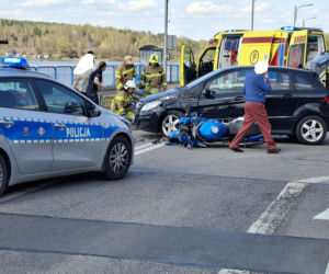 19.04.2026. Wypadek w Krynkach. Lądował LPR