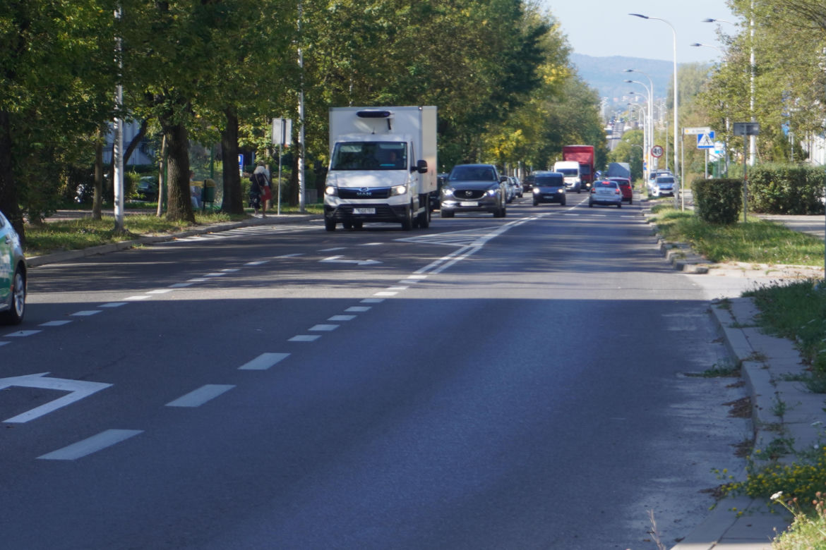 Kielce. Ulica Krakowska