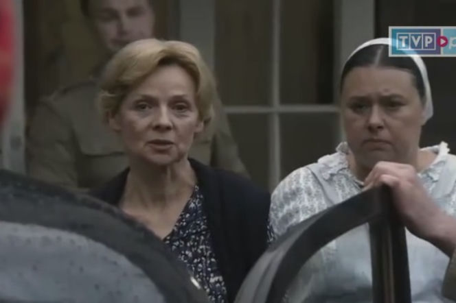 Czas honoru 6 sezon odc. 78. Helena (Ewa Wencel), Zosia (Alina Chechelska)