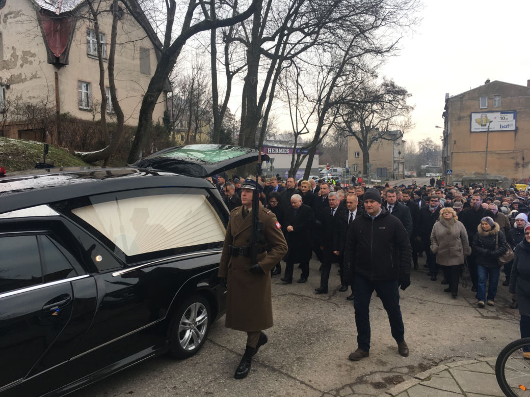 Pogrzeb Szczypińskiej 