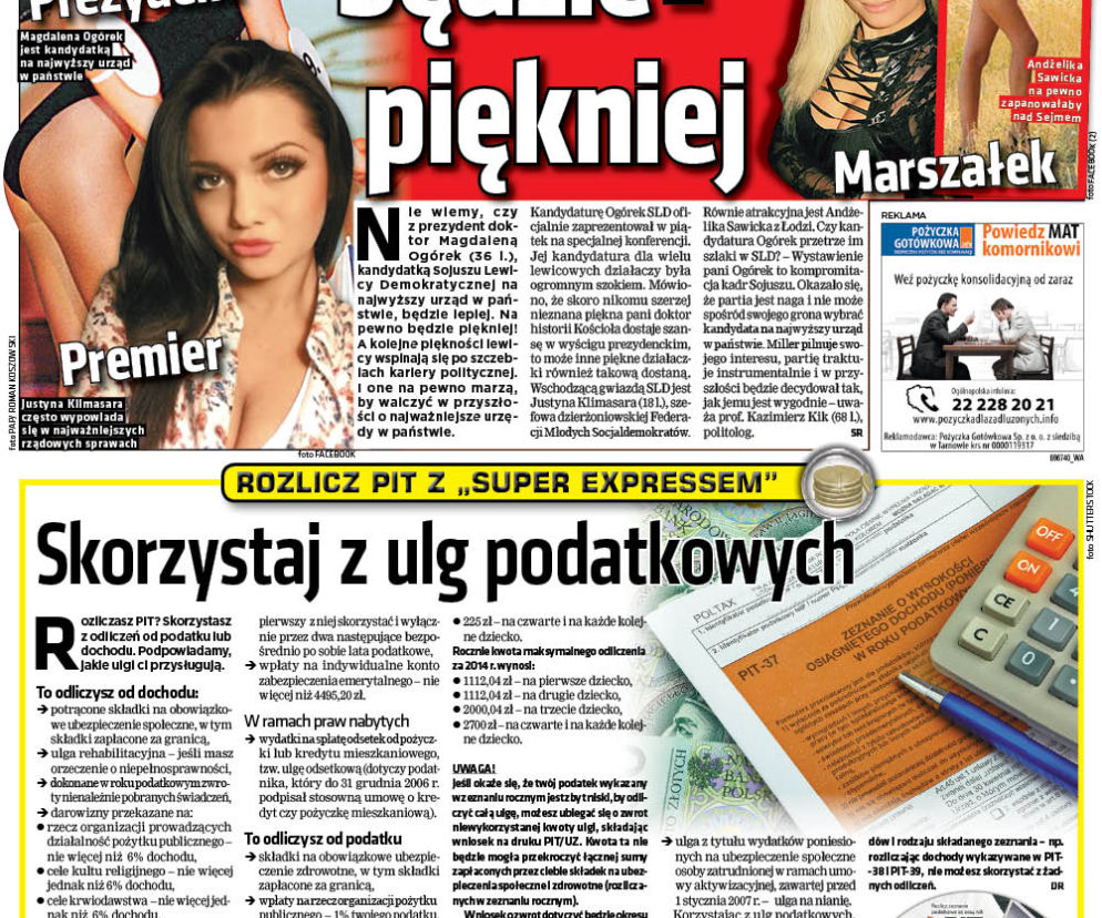 Ogórek na prezydenta.