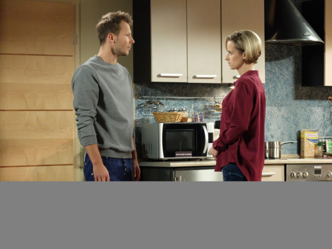 Pierwsza miłość. Sabina (Urszula Dębska), Radek (Mateusz Banasiuk)