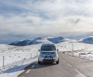 Nissan e-NV200 Winter Camper Concept
