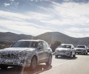 Zamaskowany Volkswagen Touareg