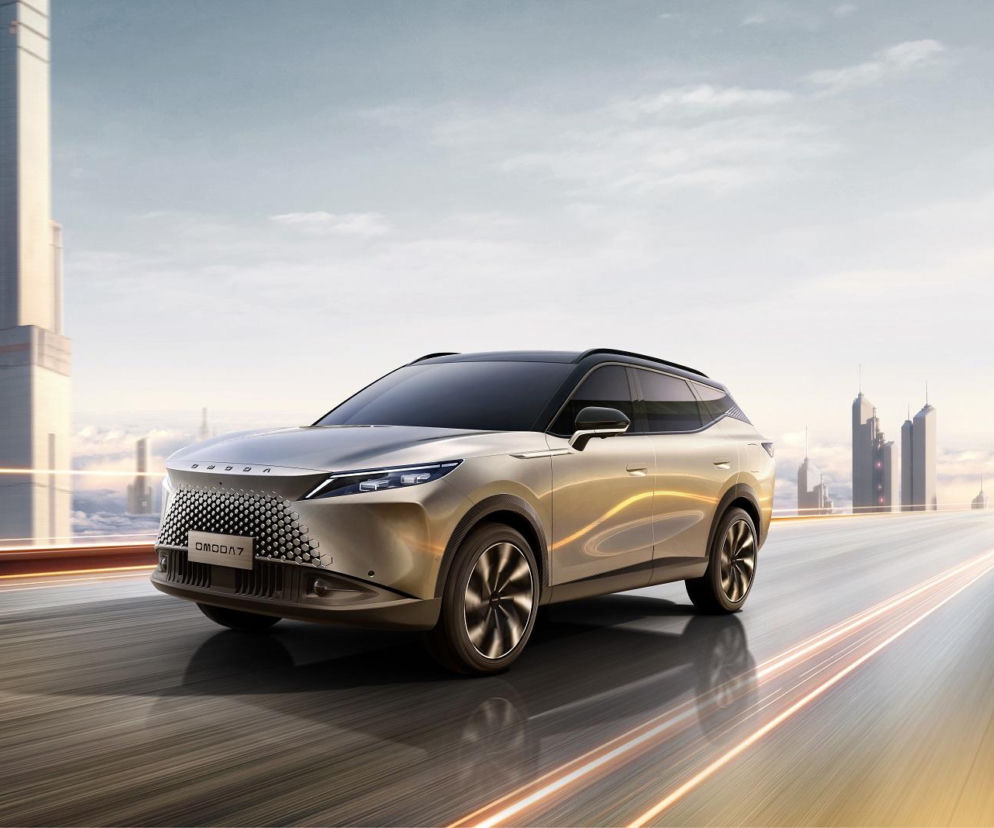 OMODA 7 Super Hybrid w Białymstoku: Poznaj SUV-a, który zmienia zasady gry!
