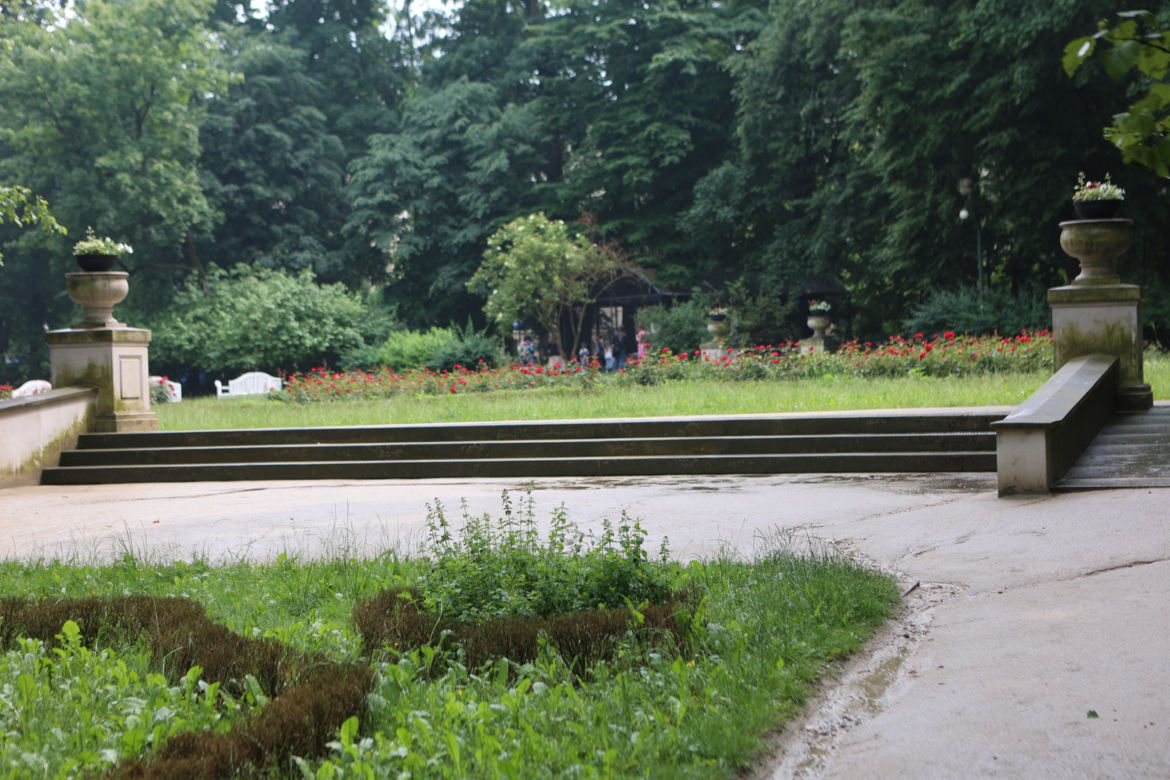 Czerwcowy spacer po Ogrodzie Saskim w Lublinie