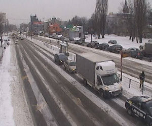 Drogi w Łodzi 9.02.2021