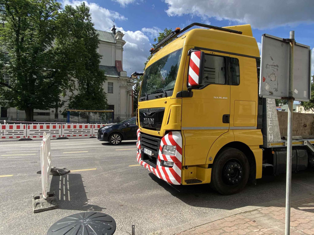 Kolejne utrudnienia na skrzyżowaniu ulic Floriańskiej i Piłsudskiego. Wiemy jak długo potrwają