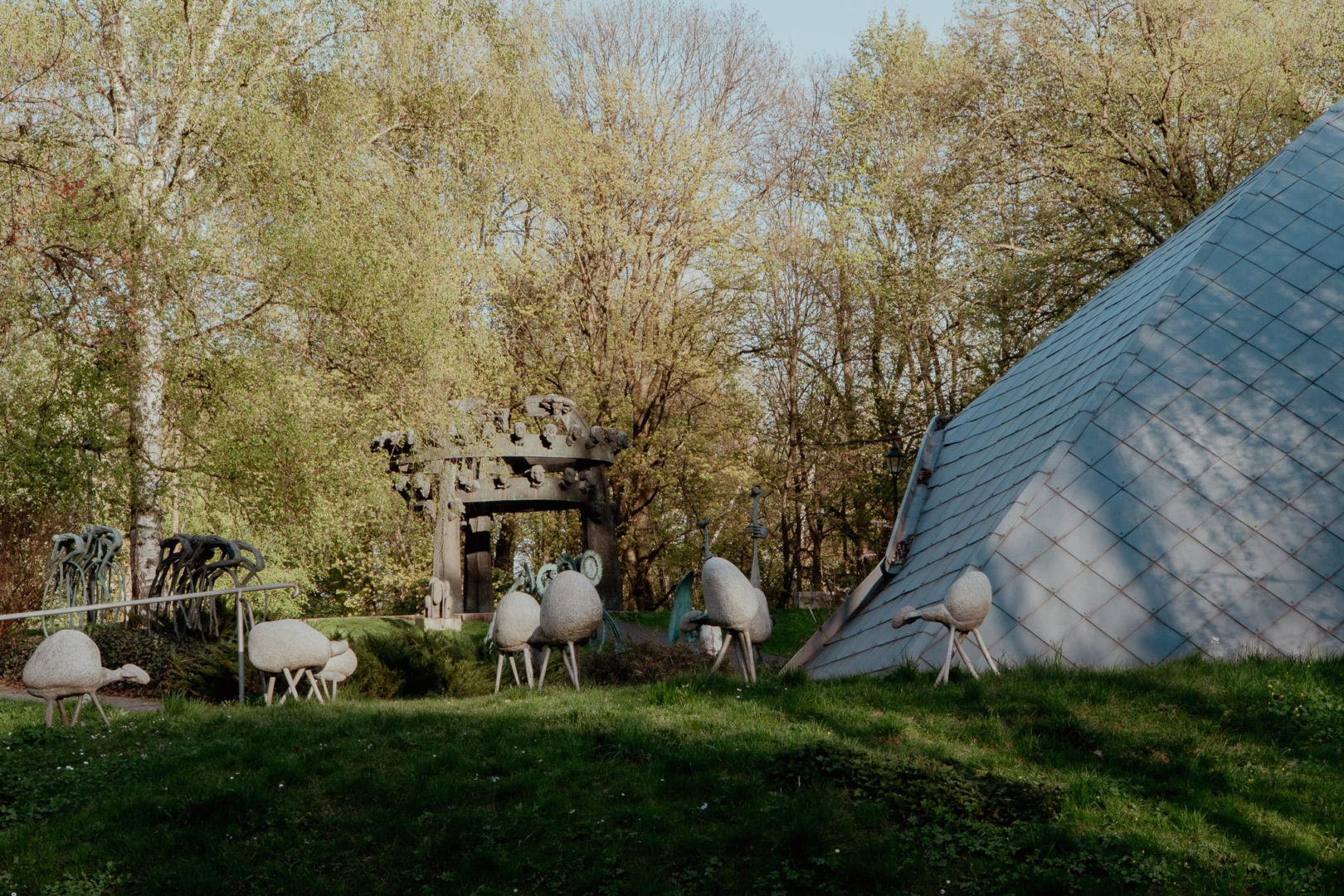 Pracownia Bronisława Chromego w Krakowie. Dawna muszla koncertowa