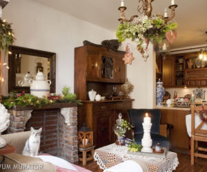 Salon w stylu dworkowym