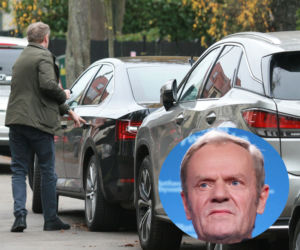 Donald Tusk wrócił do Sopotu nowym autem