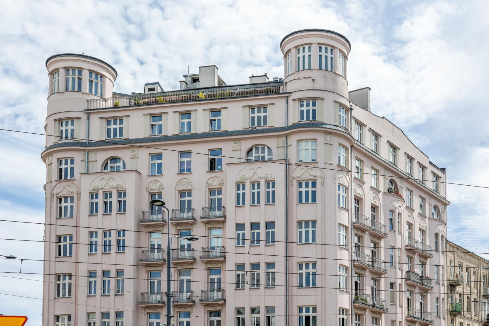Kamienica przy Bagatela 15/ Klonowa. to projekt Władysława Marconiego