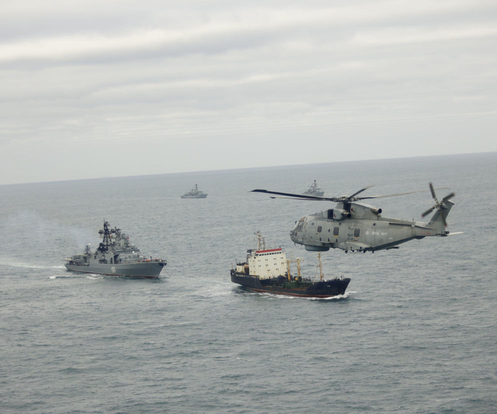 Brytyjskie okręty monitorują Rosjan