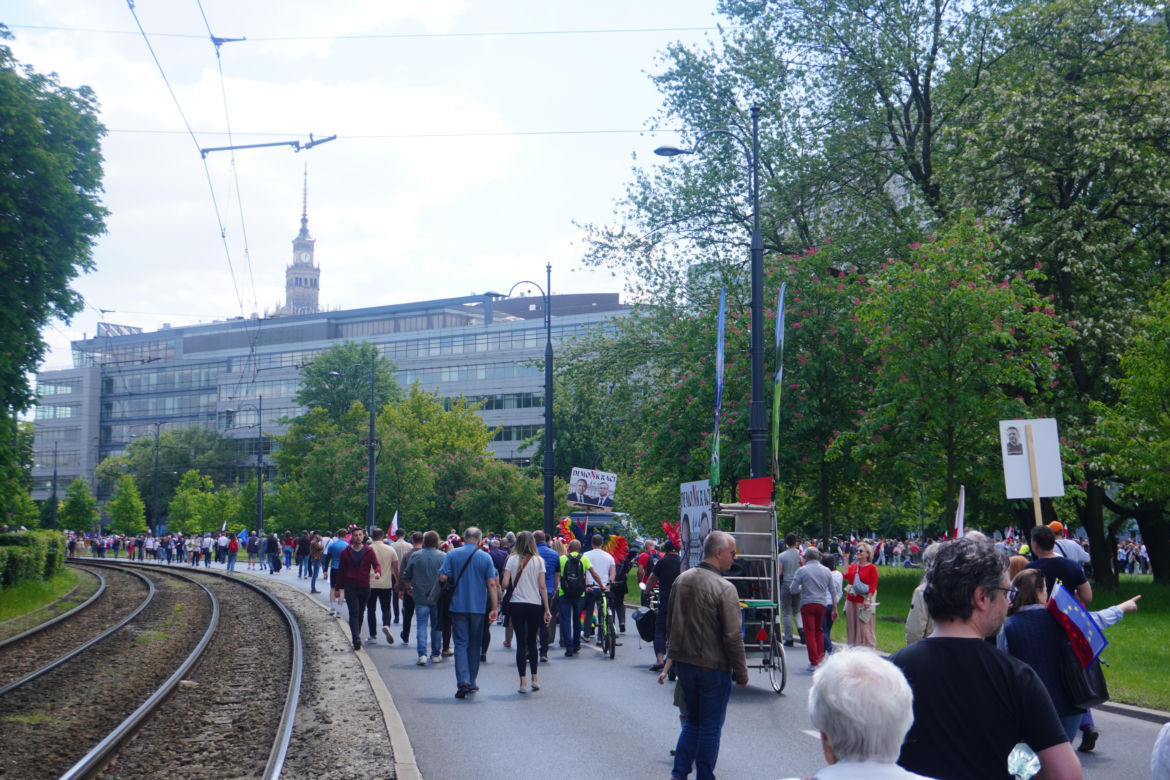 "Wielki Marsz Patriotów" Rafała Trzaskowskiego w Warszawie 25.05.2025