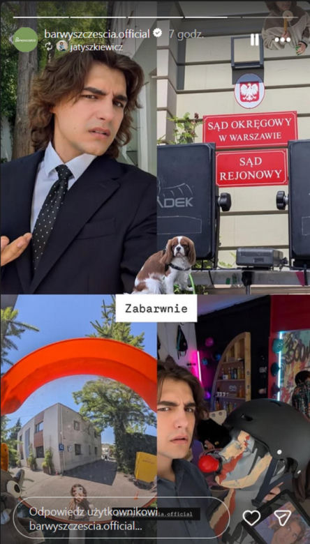 Barwy szczęścia nowy sezon na planie. Romeo (Jacek Tyszkiewicz)