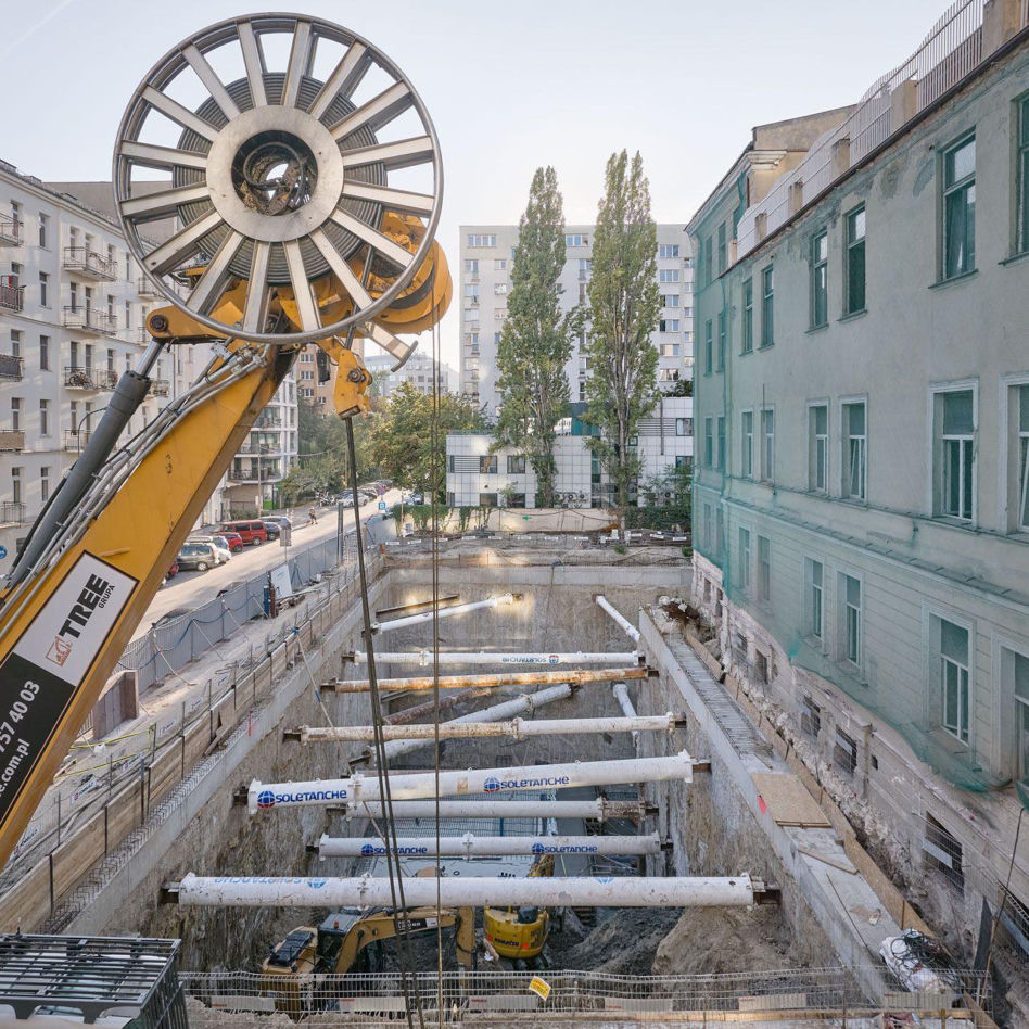 Muzeum Getta Warszawskiego budowa 2025