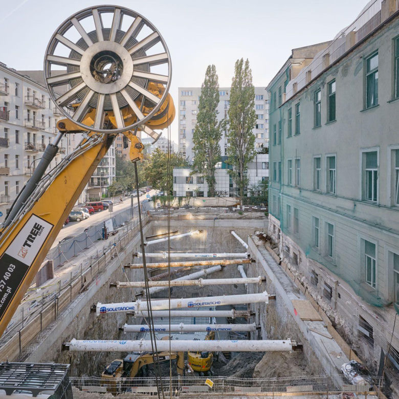 Muzeum Getta Warszawskiego budowa 2025