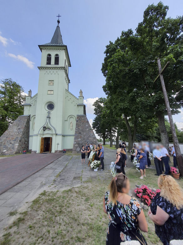 Pogrzeb ofiar wypadku w Elżbietowie