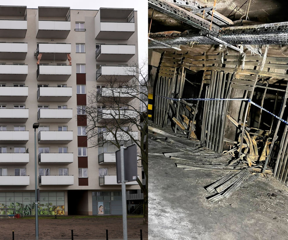 Po pożarze bloku na Woli mieszkańcy sfrustrowani. Wciąż nie możemy wrócić do własnych domów