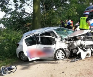 Wypadek pijanej 22-latki