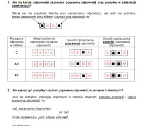 Egz ósmoklasisty 2021 matematyka