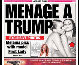 Ujawniono nagie zdjęcia Melanii Trump! Rozbierała się we francuskim magazynie
