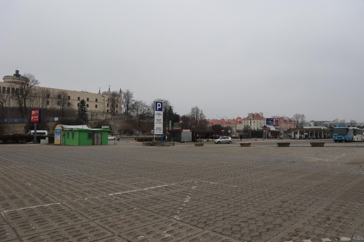 „Stary” dworzec PKS przy al. Tysiąclecia w Lublinie