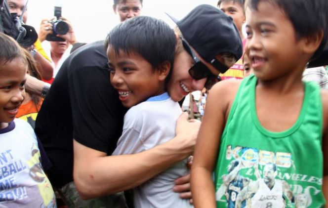 Justin Bieber z wizytą na Filipinach