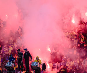 Arka Gdynia - Jagiellonia Białystok: Zdjęcia kibiców i zawodników z meczu 29. kolejki PKO BP Ekstraklasy