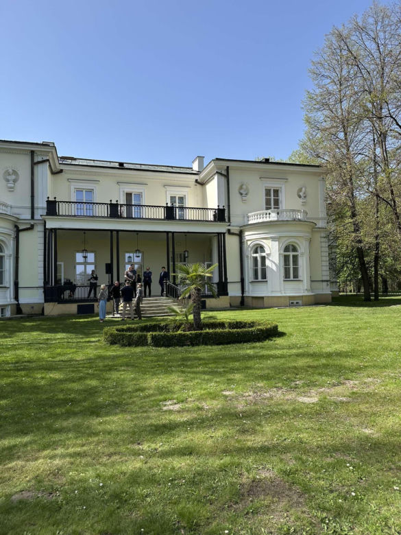 Zabytkowy ogród tarasowy SGGW 