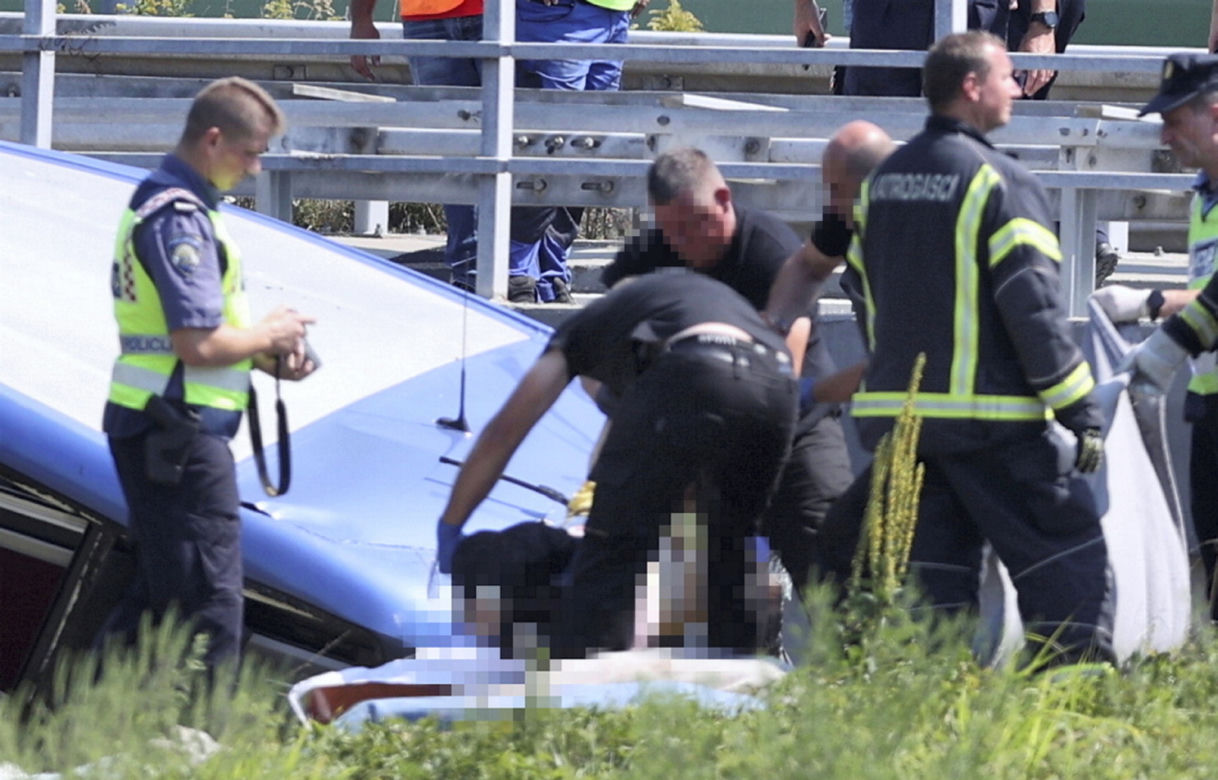 Wypadek polskiego autokaru w Chorwacji