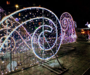 Iluminacje świąteczne w Szczecinie