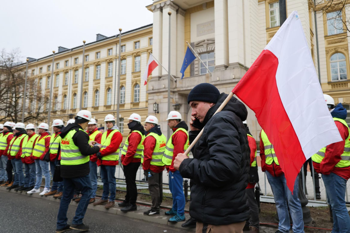 Protest rolników w Warszawie