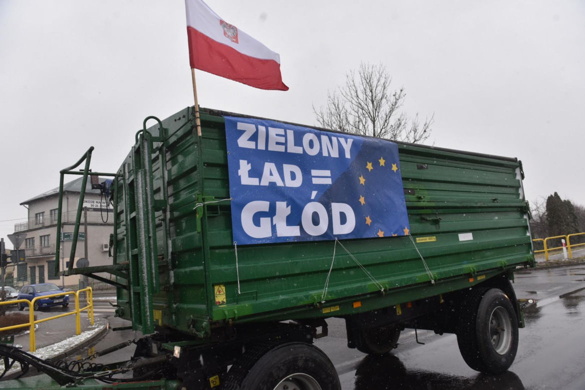 Protest rolników w Toruniu i okolicach. Zdjęcia z piątku - 9 lutego 2024