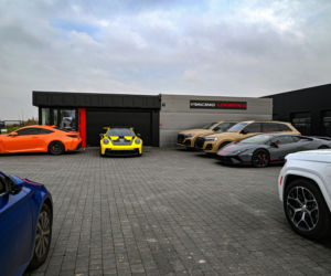 Aston Martin GT3 i GT4 w pracowni w  Ługwałdzie pod Olsztynem