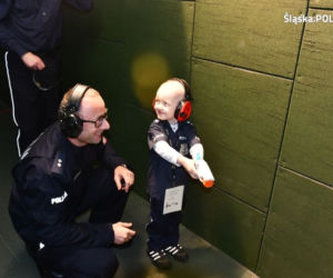 Czteroletni Kubuś z Sosnowca został policjantem