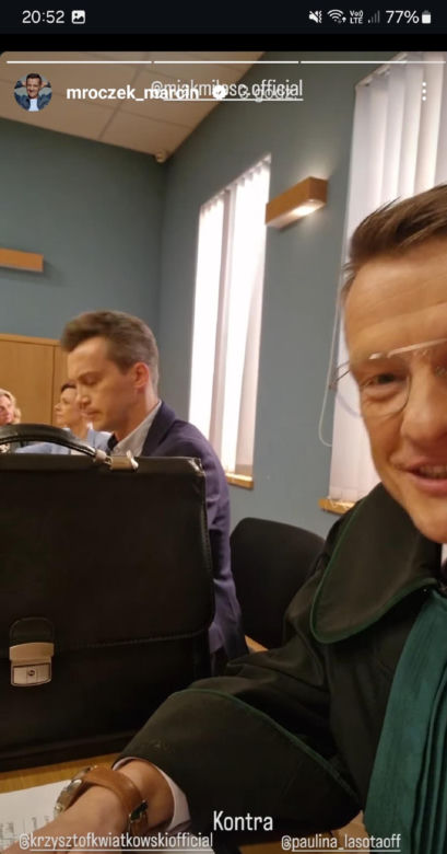 M jak miłość nowy sezon po wakacjach 2025. Piotrek (Marcin Mroczek), Jakub Karski (Krzysztof Kwiatkowski) na planie