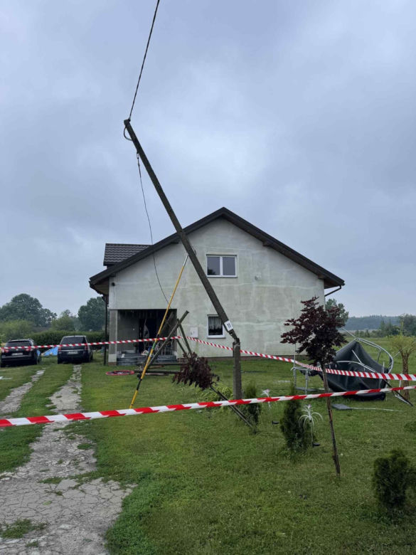 Zamojszczyzna po burzach